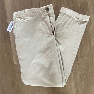 Old Navy Women's OG Straight Light Khaki Chinos
